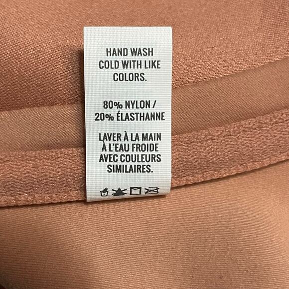 Aerie Womens Bra Size 34DD Real Free Full Coverage Burnt Orange Adjustable Strap - Picture 8 of 9